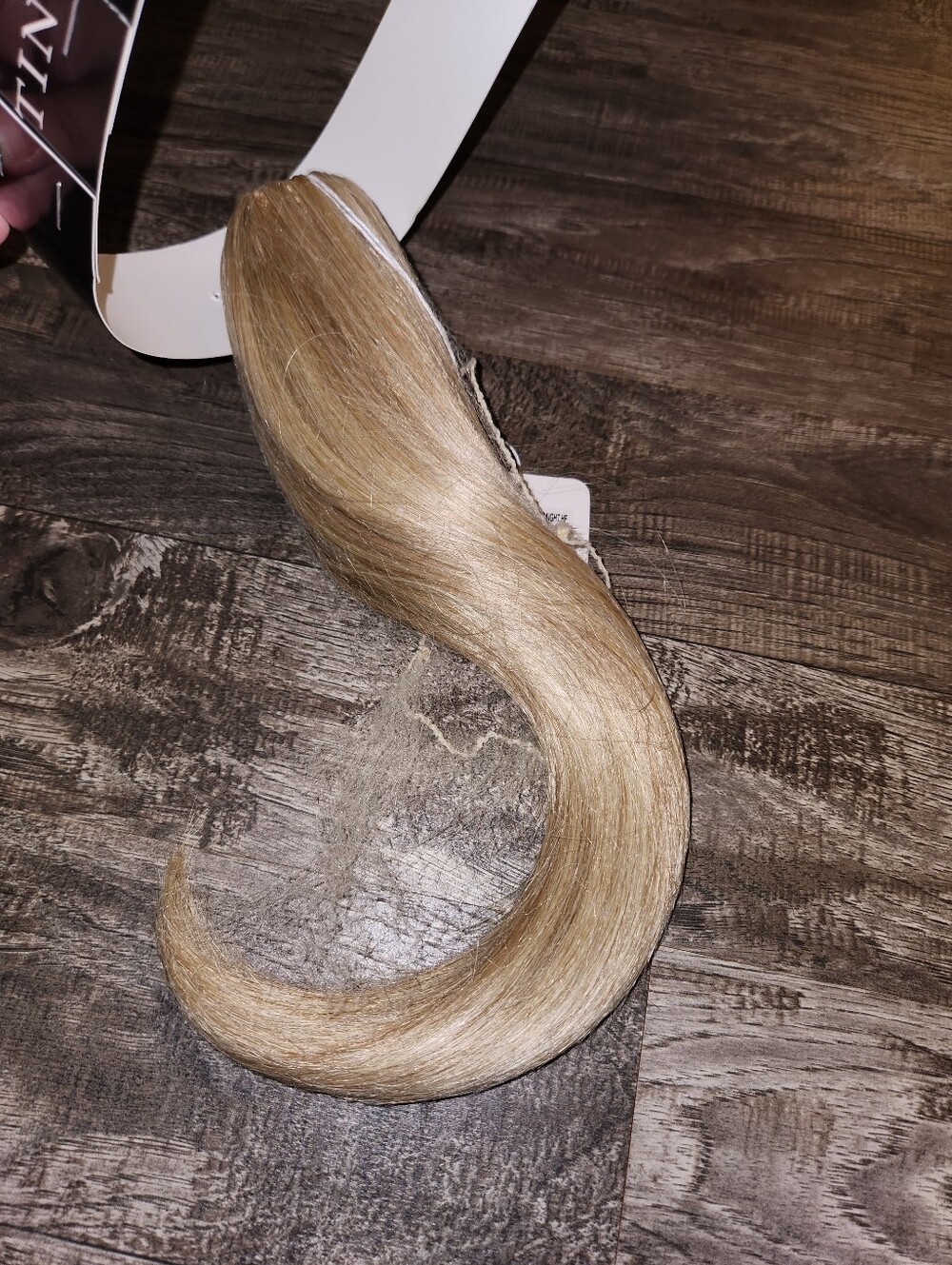 Toni Brattin No-Clip Straight Pony Hairpiece - Medium Blonde